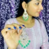 rahima trending green earrings