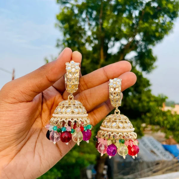 wearable jewells, tana jhumka, tana, jhumka, trending styles, wearable jewels, wearable jewellery, jhumka