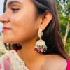 wearable jewells, tana jhumka, tana, jhumka, trending styles, wearable jewels, wearable jewellery, jhumka