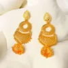 wearable jewells, city gold, city gold earrings, gold earrings, chandbali, gold chandbali