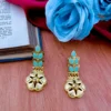 Studs, Studs EARRINGS, aradhya, Nisha Earrings EARRING, REPLICA, REPLICA EARRING, WEARABLE JEWELLS, brass Eariings