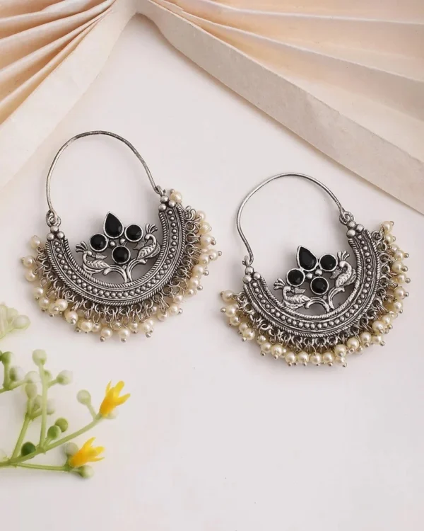 CHANDBALI, CHANDBALI EARRINGS, LUBNA, LUBNA EARRING, REPLICA, REPLICA EARRING, WEARABLE JEWELLS