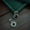 ad tops, ad studs, american diamond studs, diamond studs, green stud, green tops