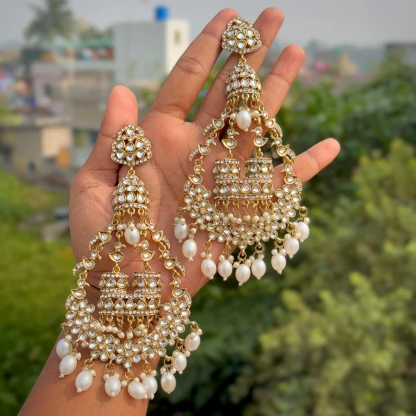 IMG-20250103-WA0028 burj khalifa earring, earrings, statement earring, big earrings, chandbali, statement chandbali, wearable jewells