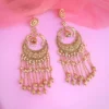 Bebo Brass Golden Statement Earring - Golden