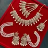 Madhubala Zadau Pakistani Set With Pasa - Golden