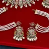 Paskistani Necklace, Kundan Neklace, Choler, Passa Set Necklace, Nackless, Passa, Madhubala,