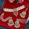 Paskistani Necklace, Kundan Neklace, Choler, Passa Set Necklace, Nackless, Passa, Zeenat ChoKer Set