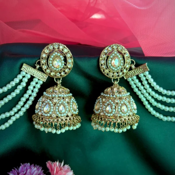 Pakistani choker set, Pakistani set, Pakistani jadau set, Pakistani necklace, choker set, multi necklace, wearable jewells