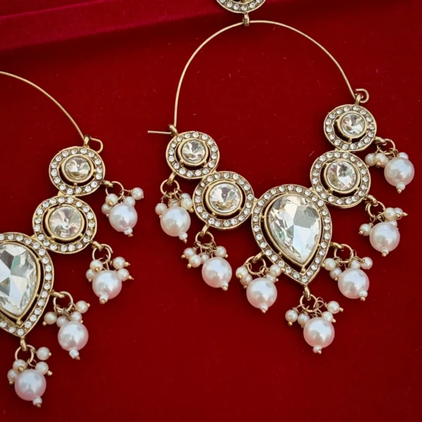 trending chandbali, earrings, bollywood earring, bollywood chandbali, statement earring