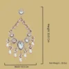 Statement earrings, kundan earrings, earrings, Jhumka, Chandbali, sale , Wearable jewells,