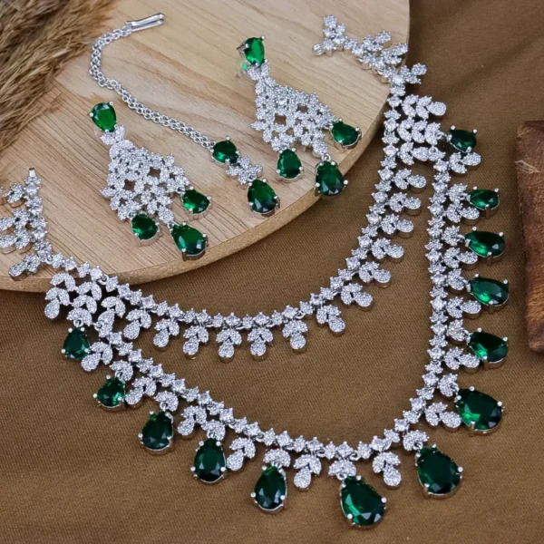 B26A854C-5321-4868-954C-B1D3DDFA5EBE_1080x1080 American diamond set, American diamond, ad set, white ad set, white American diamond neck set, wearable jewells, American diamond necklace, tara necklace, tara sutaria necklace