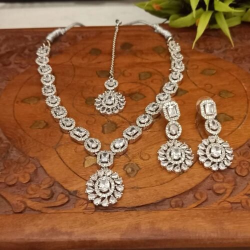 american diamond set, white set, ad set, white ad set, white oscar set, oscar set, ad sets