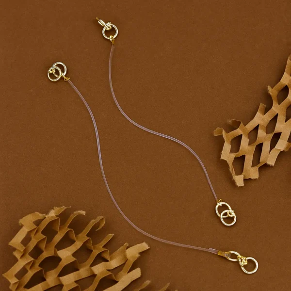 f2e5f3cf-49be-40e5-bcde-0c325db6ac6b Viral Transparent Kaan Chain or Support Chain for Heavy Earring
