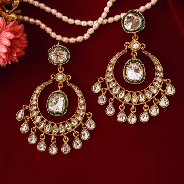 alia bhat earring, alia earring, alia bhat inspired earring, alia bhat earring, ethnic earring, chandbali earring, wearable jewells