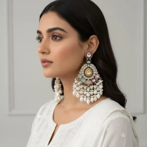Andaleeb Designer Earring - Multi