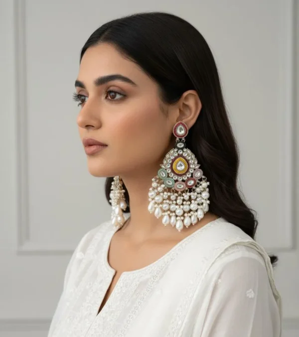 Andaleeb Designer Earring - Multi