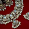 Necklace, weadding jewellrey, kundan necklace, neck-set, kundan