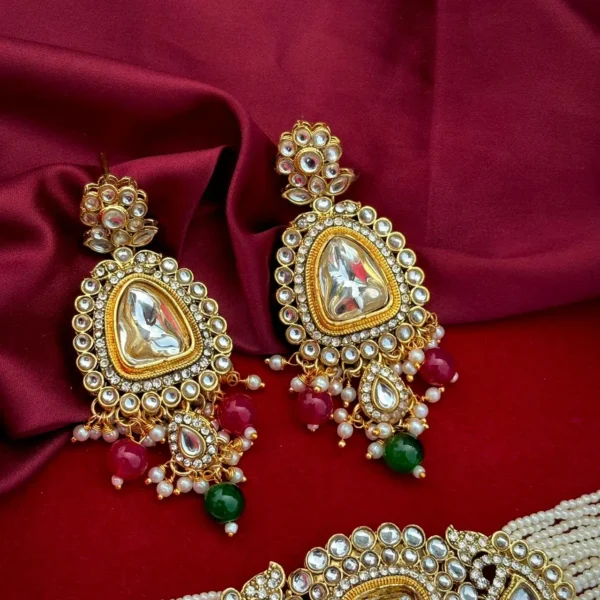 Sharvika Premium Necklace Choker Set - Multi