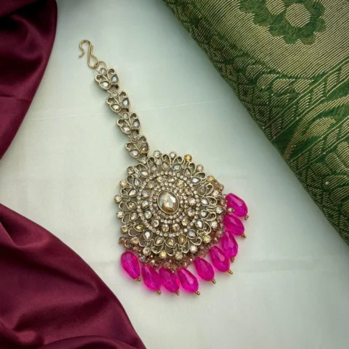 Tavisha Reverse AD Mangteeka - Hot Pink