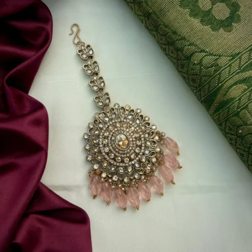 Tavisha Reverse AD Mangteeka - Pink