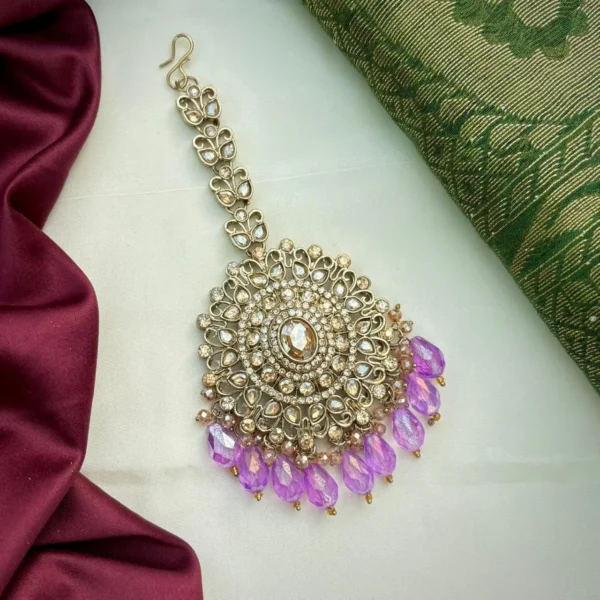 Tavisha Reverse AD Mangteeka - Lavender