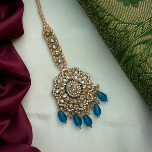 Ravisha Reverse AD Mangteeka - Blue