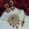 Eshal Polki Dupe Kundan Choker Set - Mehrun