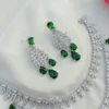 IMG-20251126-WA0048 Tara Sutaria American Diamond Set - Green