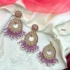 Jasleen Premium Reverse AD Set - Purple