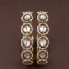 Noor Polki Kundan Bangle Set of 2