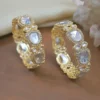 Arshii Polki Kundan Bangle Set of 2