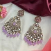 Lavya Premium Pakistani Ethnic Earing - Lavender
