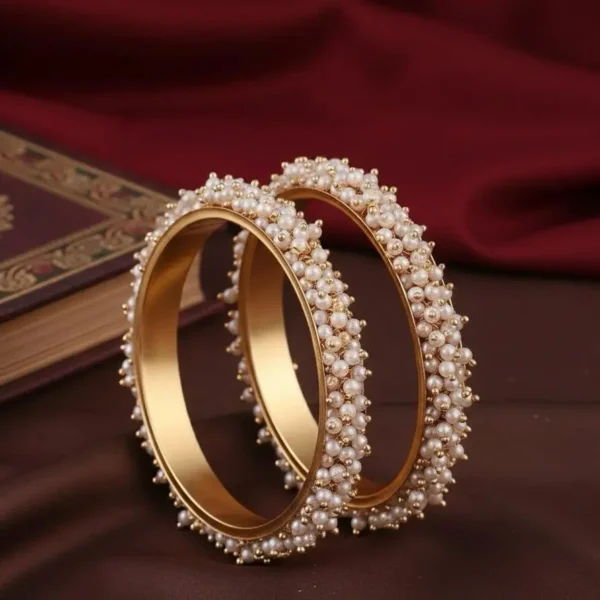 Kajal Premium Gajra Bangle - Pair of 2