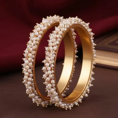 IMG-20251218-WA0032 Kajal Premium Gajra Bangle - Pair of 2