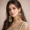 Gajra Premium Statement Bajri Earring