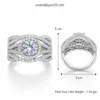Elsa American Diamond Ring - Free Size