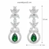 Evelyn Premium American Diamond Set - Green