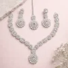 Isabelle Premium American Diamond Set - White