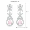 Evelyn Premium American Diamond Set - Pastel