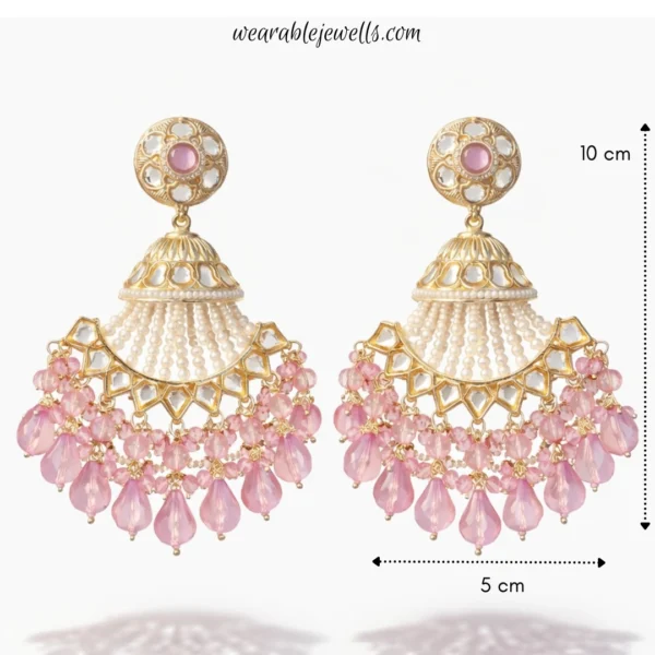 Moksh Sphere Pakistani Earring - Lavender