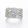 Elsa American Diamond Ring - Free Size