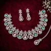 Evelyn Premium American Diamond Set - Pastel