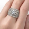 Olivia American Diamond Ring - Free Size