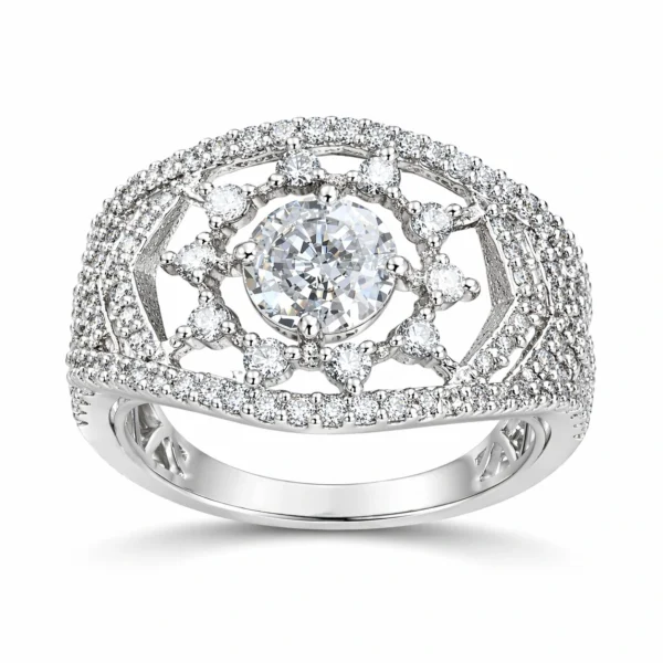 Sophia American Diamond Ring - Free Size